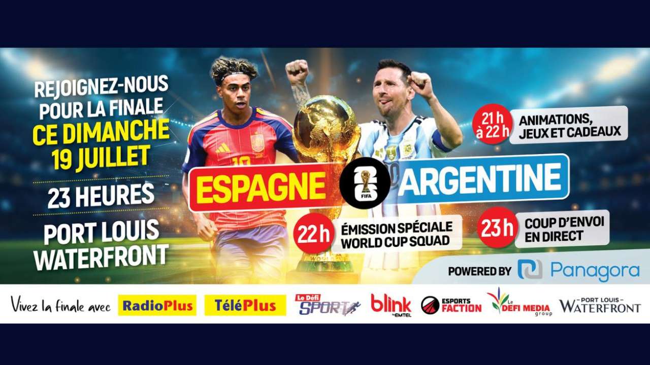 Mondial 2026 : Vivez la grande finale au Port-Louis Waterfront !