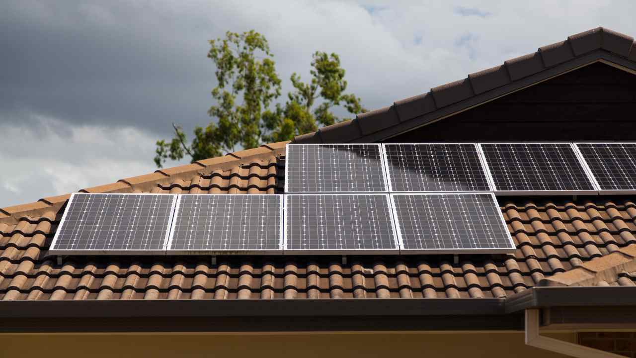Rooftop panneaux solaires 