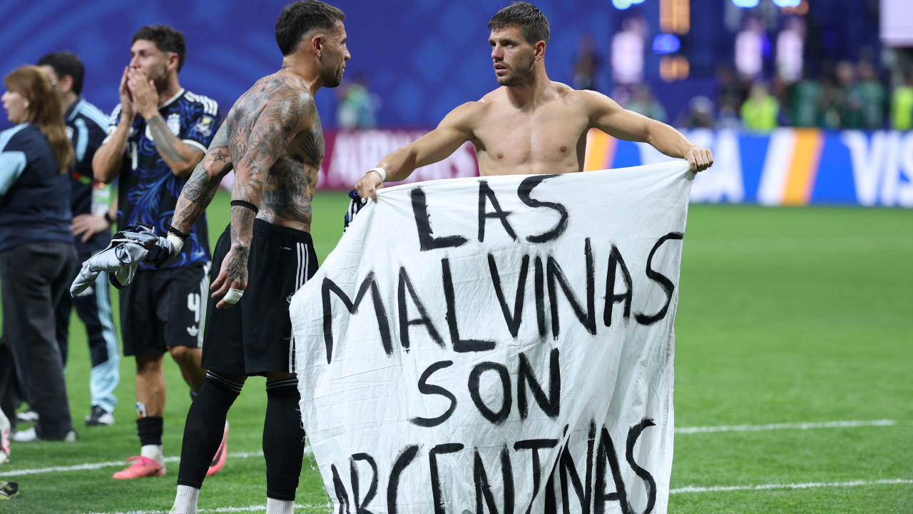 Mondial 2026: la Fifa se penche sur l'affaire de la banderole argentine sur les Malouines