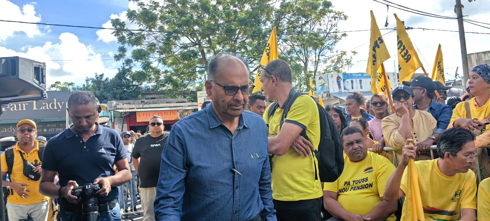 [En images] Meeting du Reform Party à La Louise, Quatre-Bornes