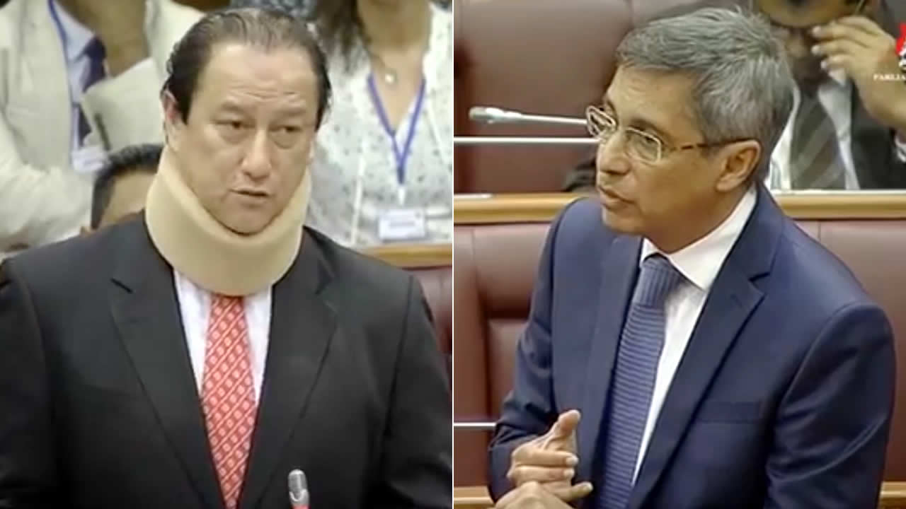 Alain Wong et Xavier-Luc Duval.