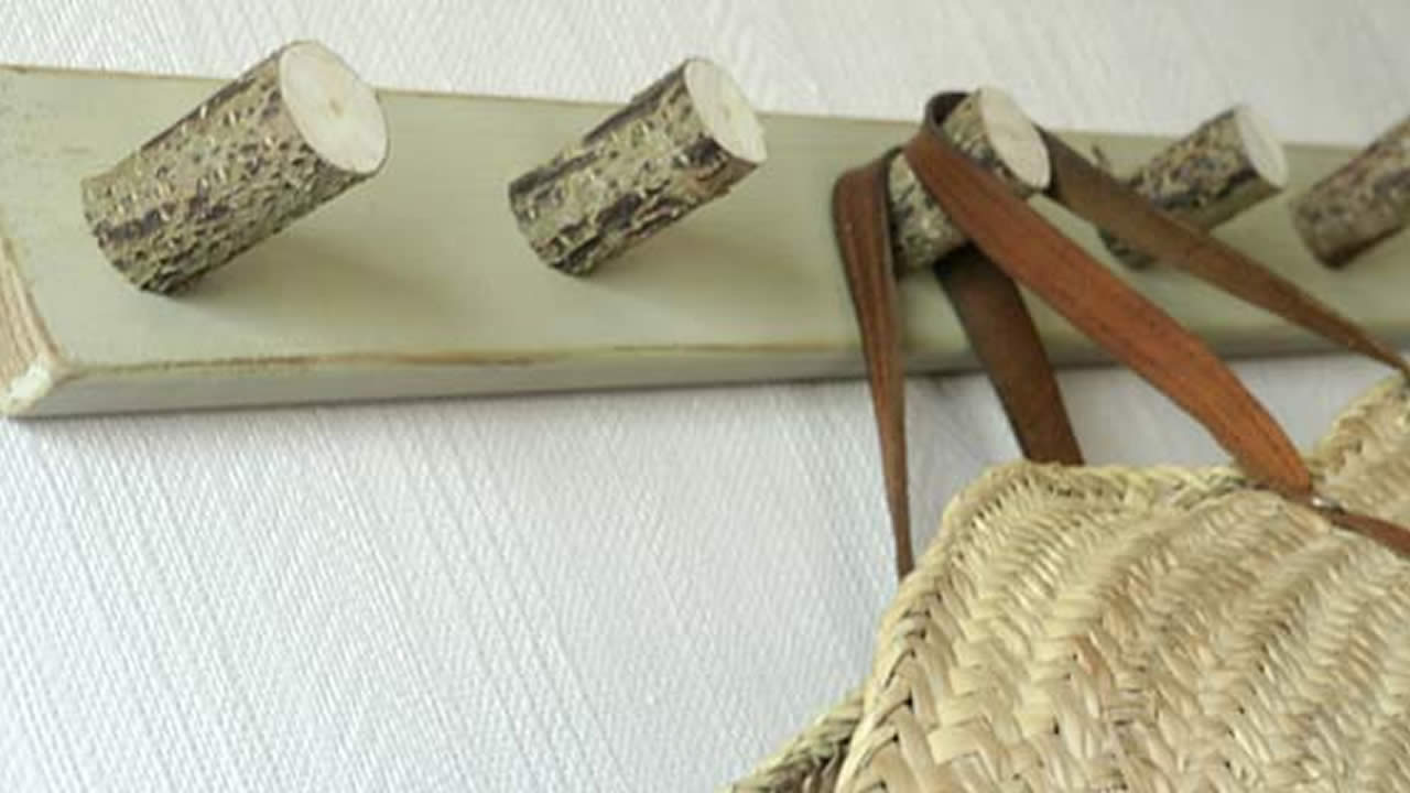 Portemanteau en bois