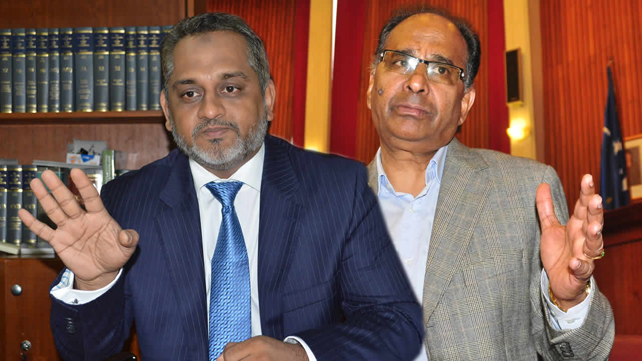 Reza Uteem et Alan Ganoo