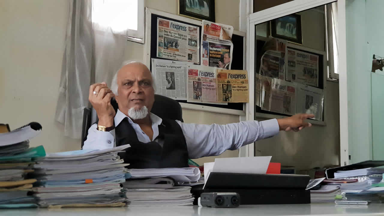 L’ancien avocat et parlementaire Dev Hurnam.