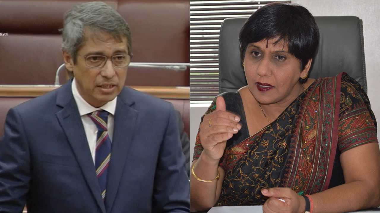 XLD et Leela Devi Dookun-Luchoomun