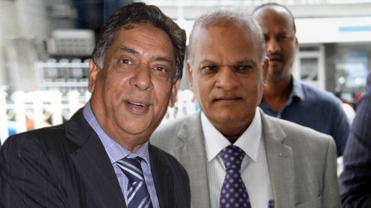 Siddick Chady et Prakash Maunthrooa