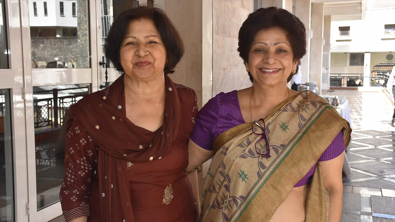 Usha Jeetah et Shashi Dookun