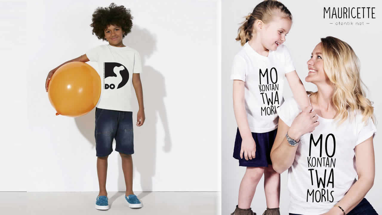 La marque a voulu revisiter le classique t-shirt.