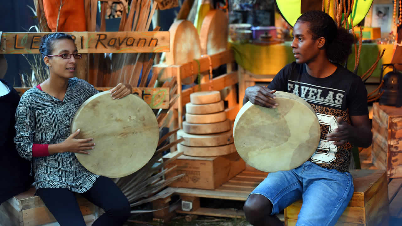 Un atelier de la ravanne est prévu au festival.