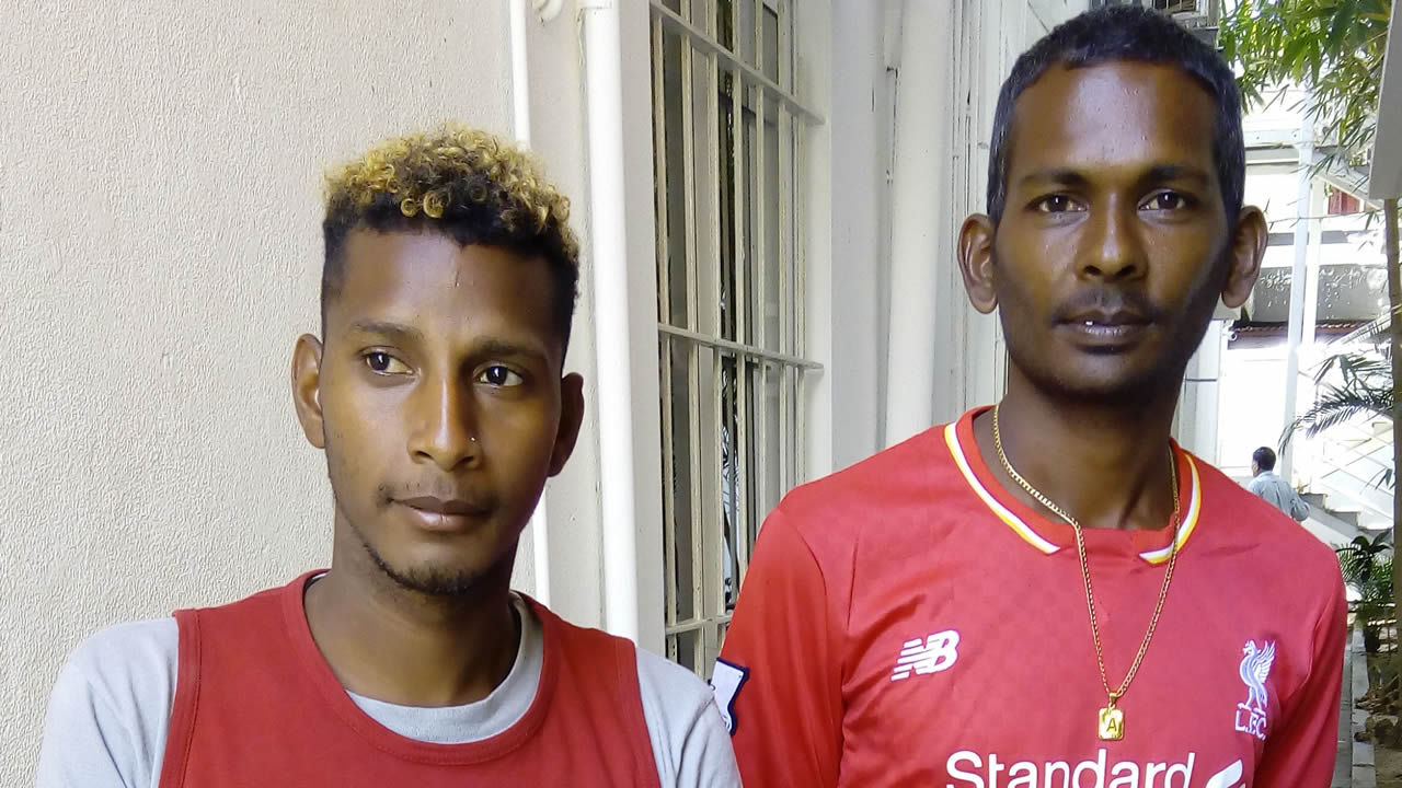 Cédric Faron et Anavassy Bageeruthy