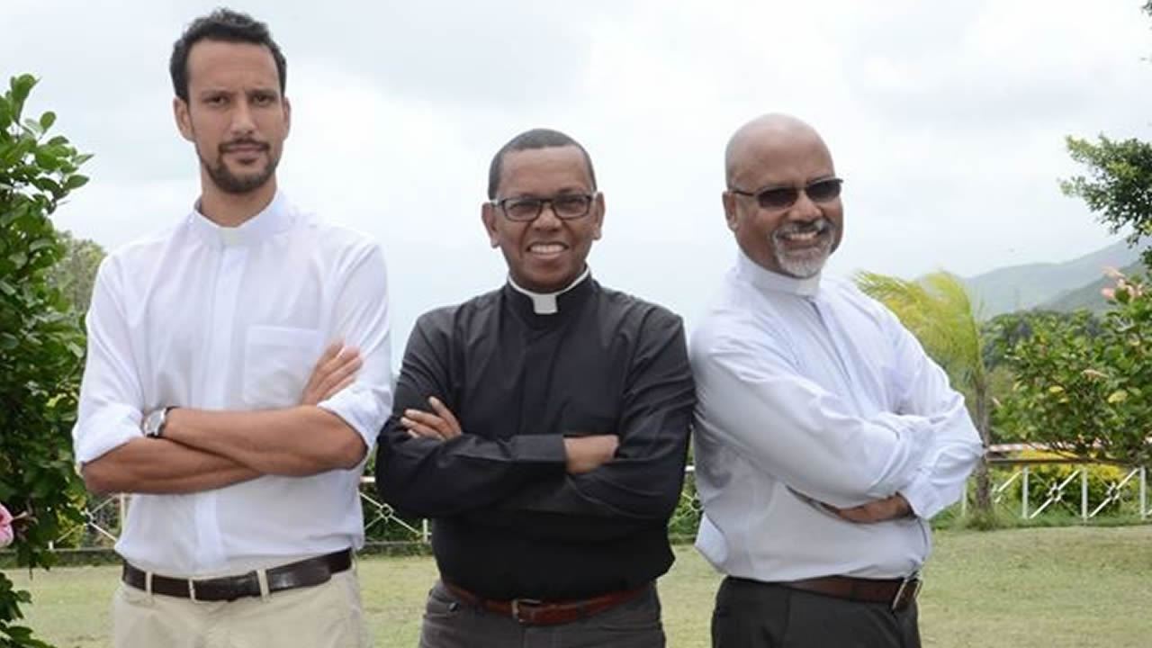 Laurent Rivet, Jean-Claude Véder et Jocelyn Grégoire.
