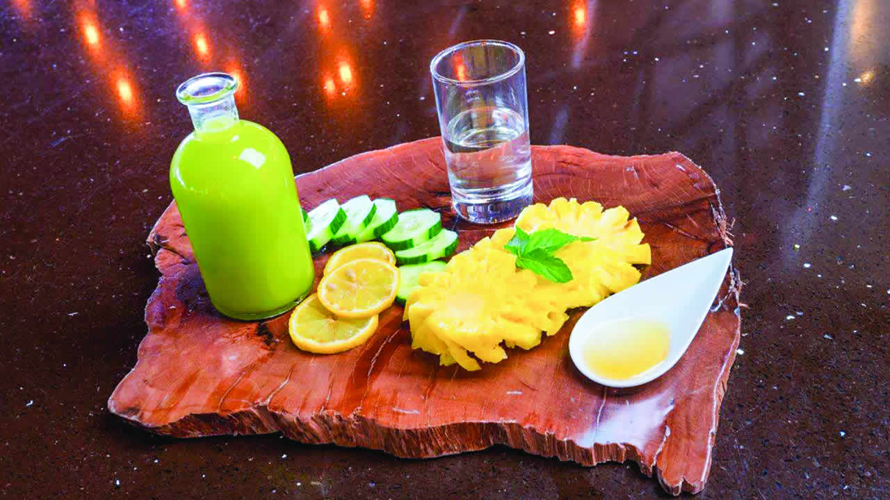 lux le morne detox drink