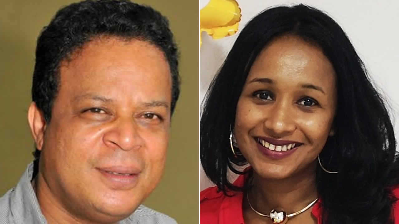 Prof. Arnaud Carpooran et Béatrice Antonio-Françoise.