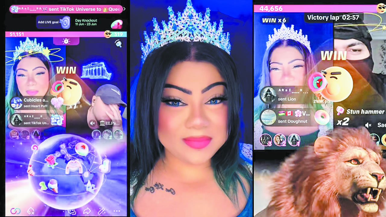 Ses directs sur TikTok sont un manifeste, au-delà du simple divertissement.