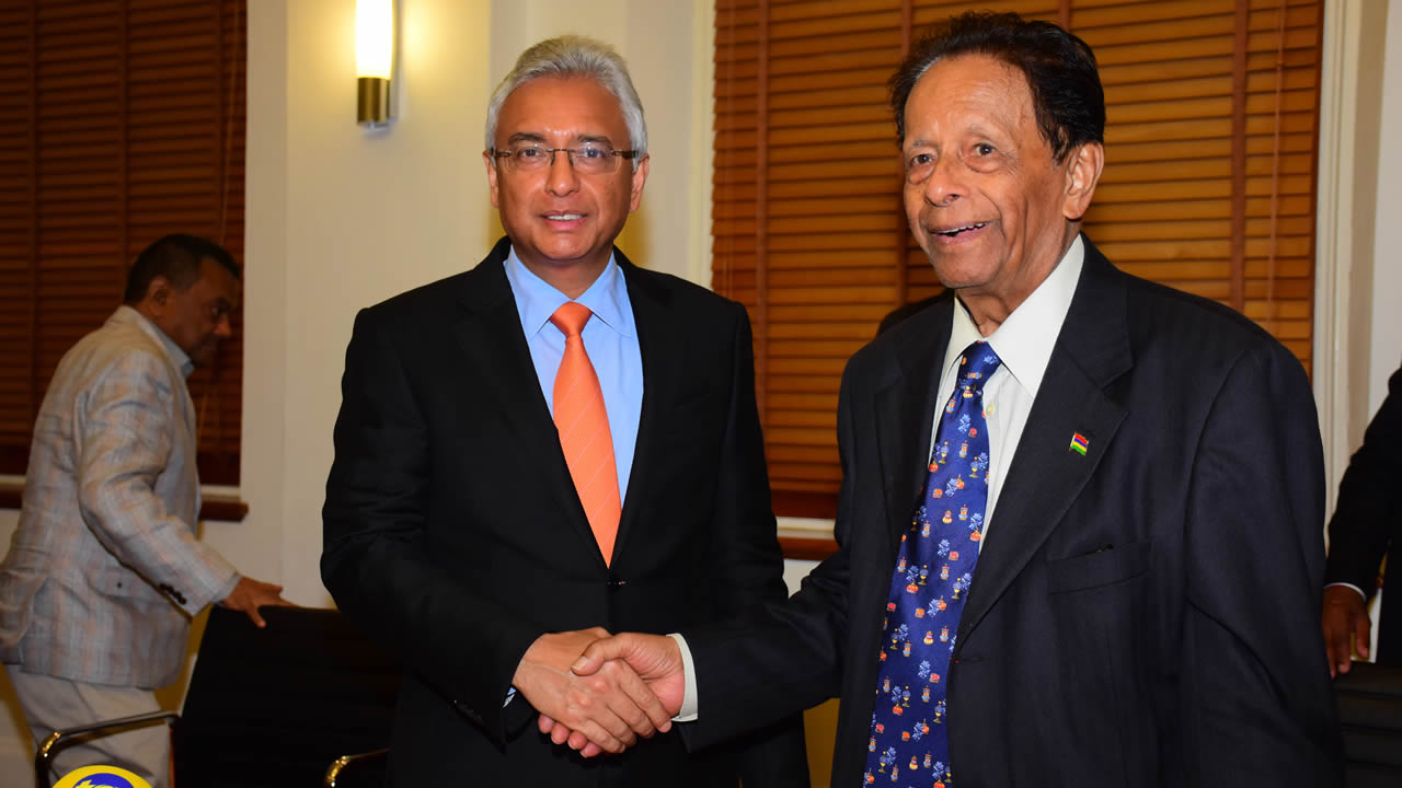 Pravind Jugnauth et SAJ