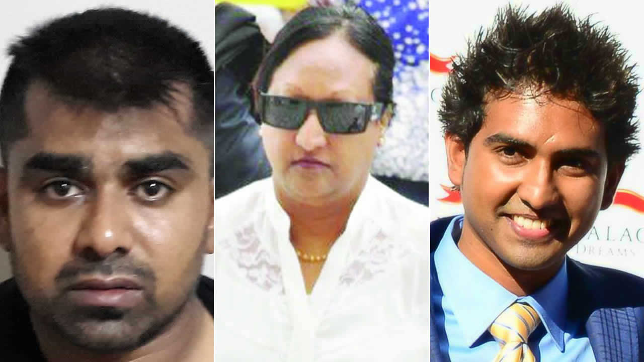 Kusraj Lutchigadoo, Marjorie Bazerque et Vicky Veeramootoo.