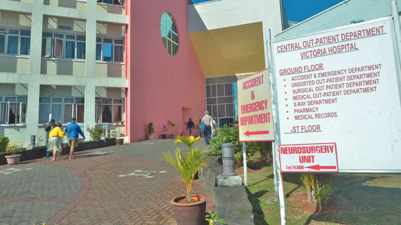 l’hôpital Victoria