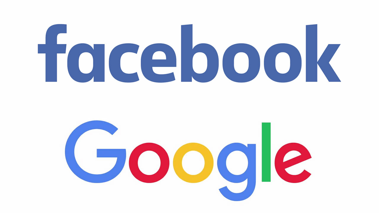 facebook et google