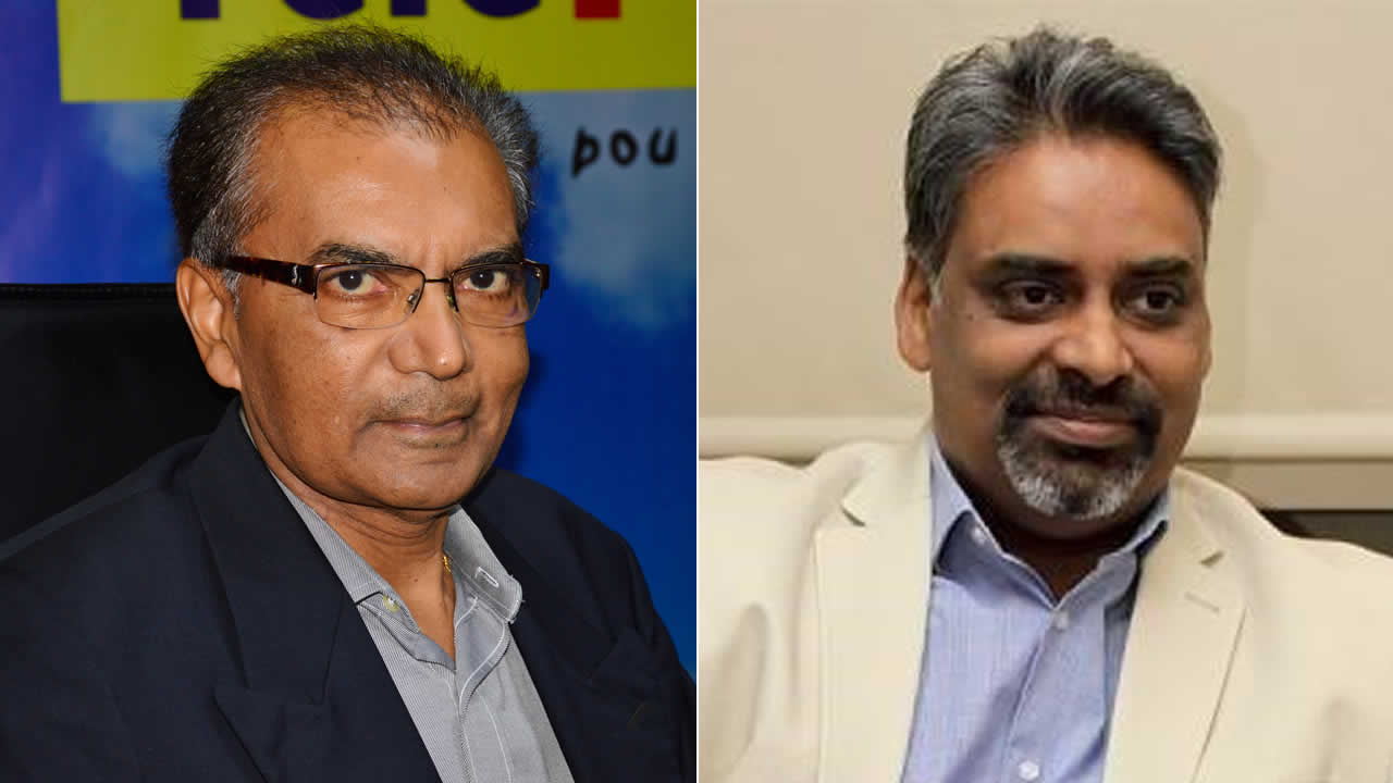 Milan Meetarbhan et Manish Gobin