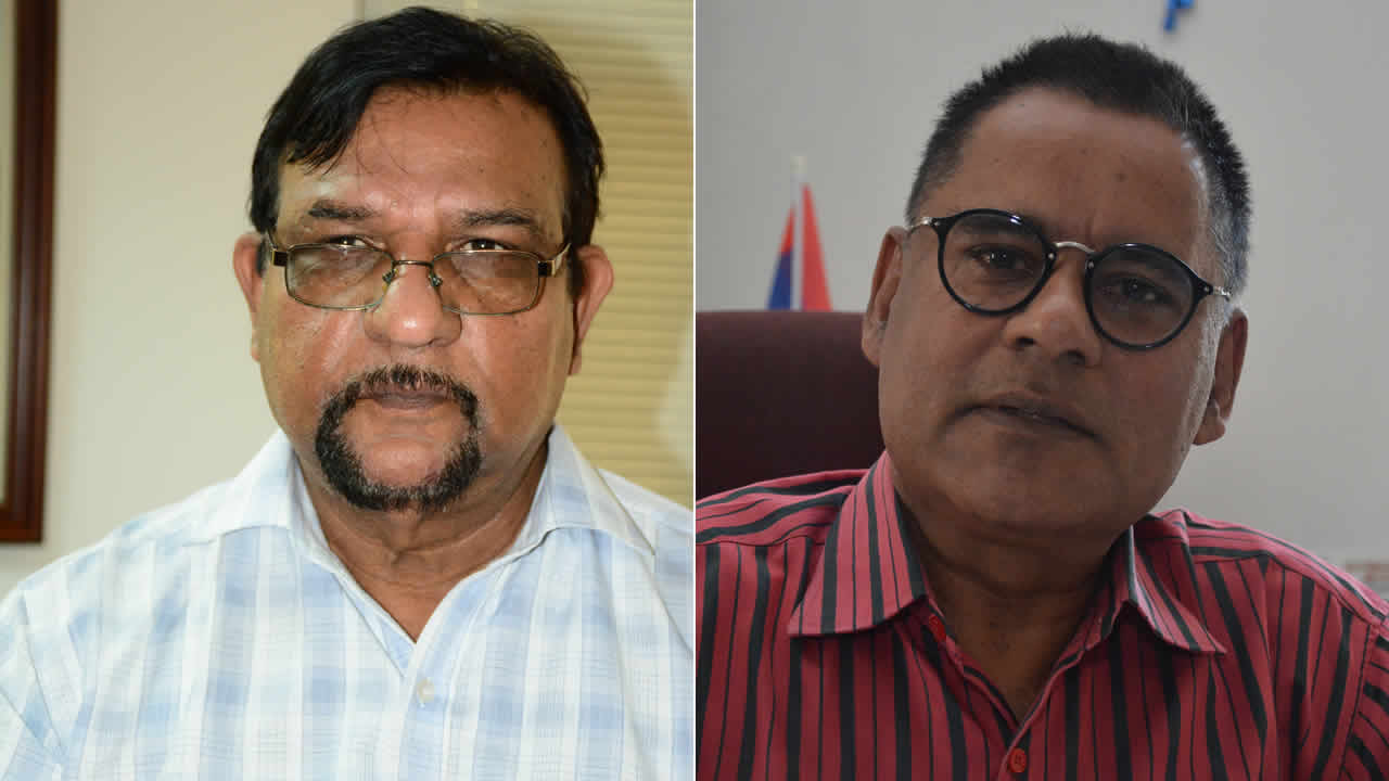 Deepak Benydin et Rashid Imrith