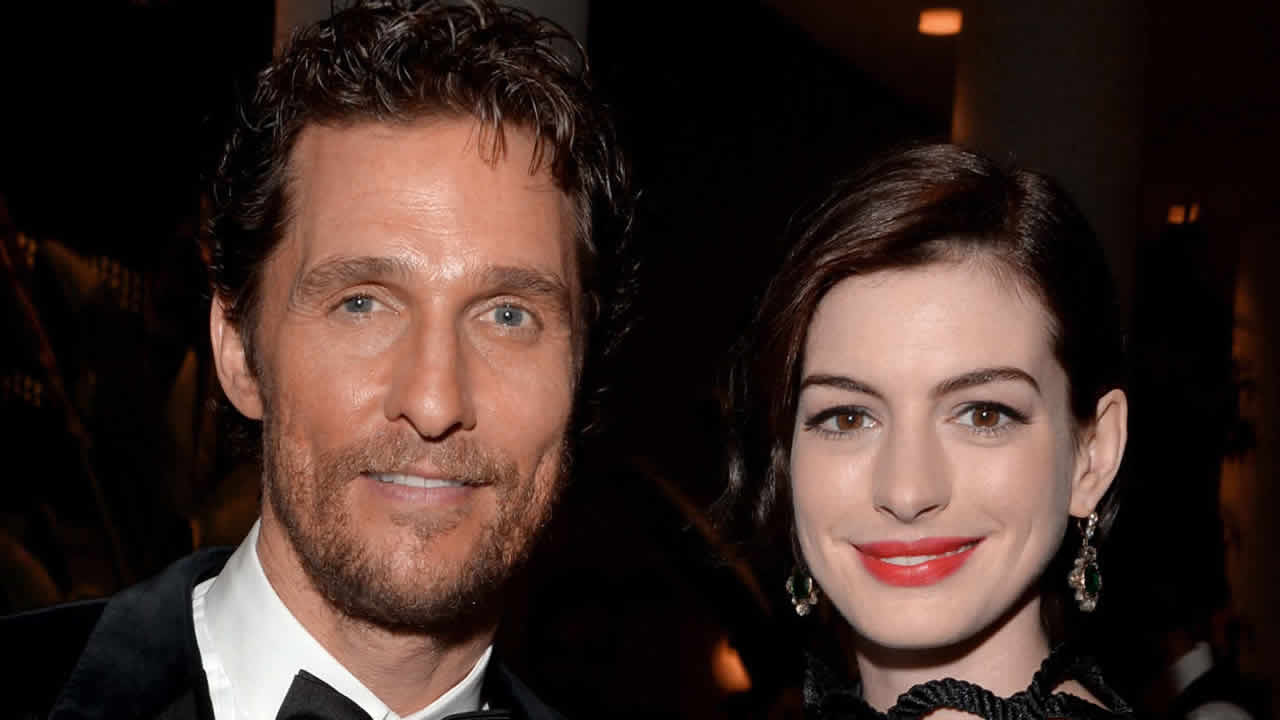 Matthew McConaughey et Anne Hathaway