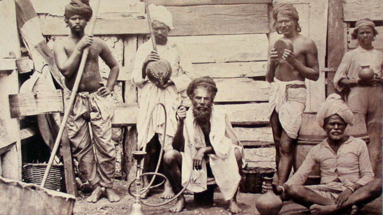 Des immigrants en 1857.