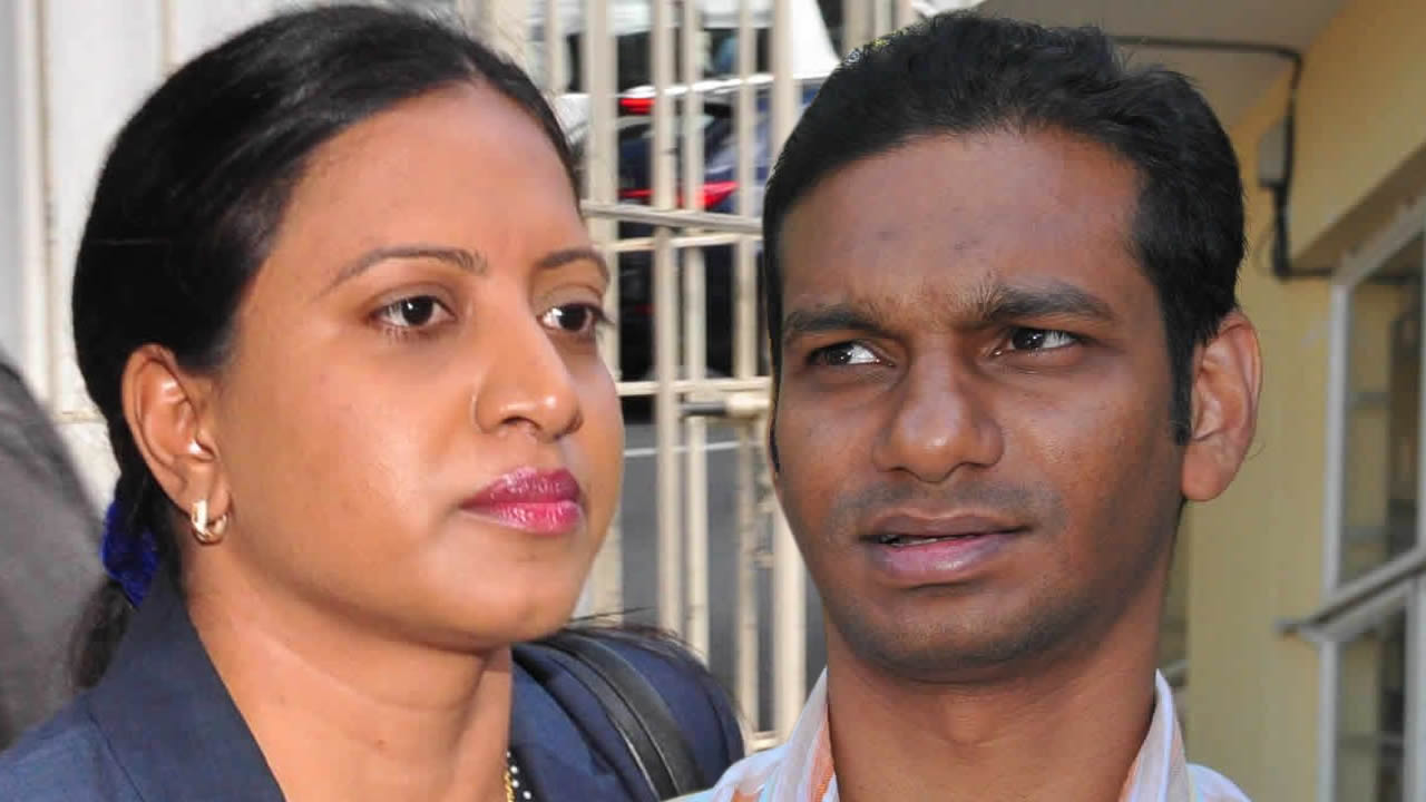 Tisha Shamloll et Assad Rujub.