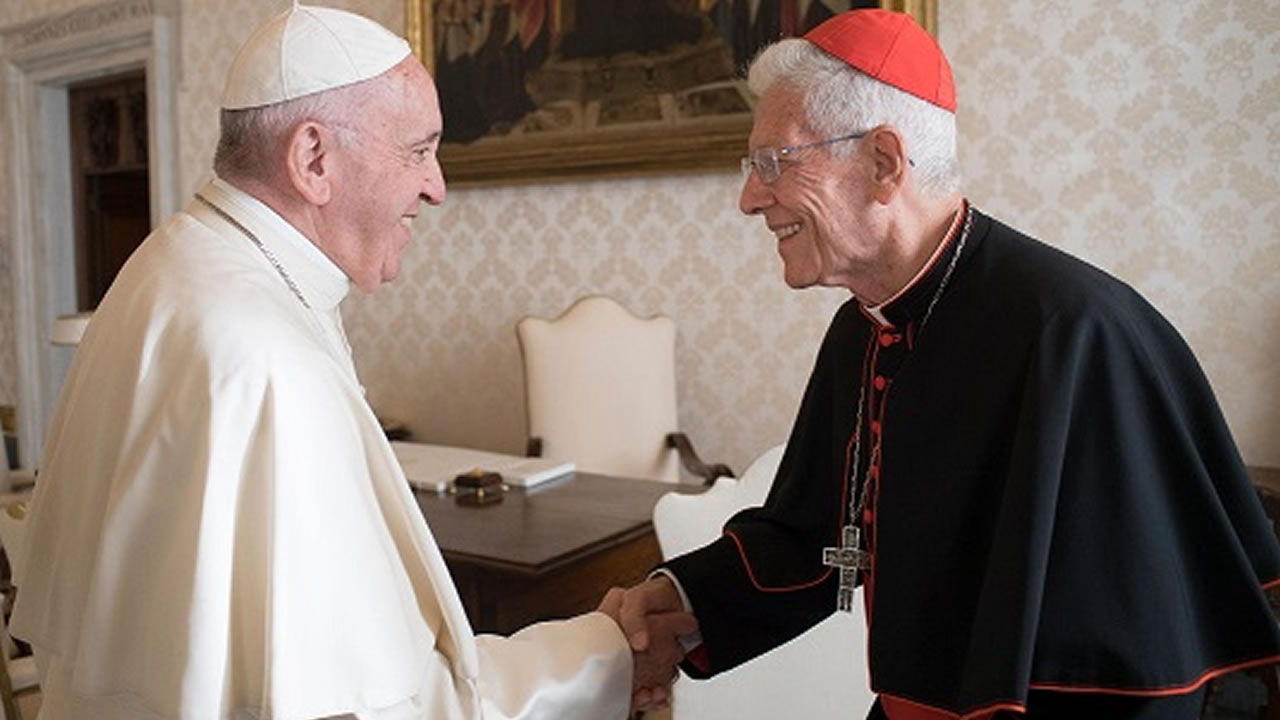 L’année dernière, le cardinal Piat et les évêques de l’océan Indien ont rencontré le pape François pour la visite « ad limina » au Vatican.