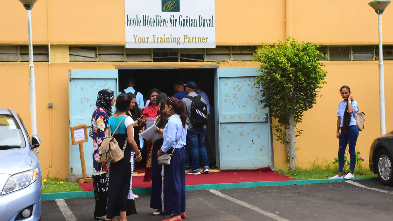 École hôtelière Sir Gaëtan Duval, à Ébène