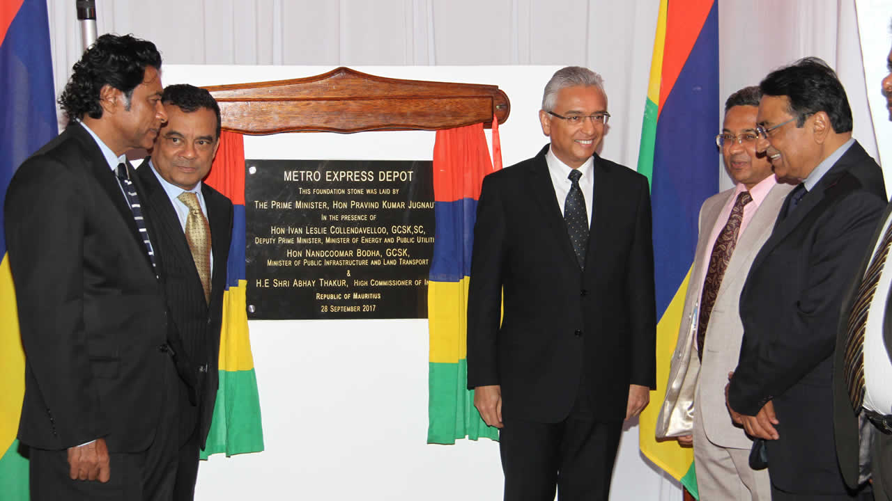 Pravind Jugnauth à Richelieu