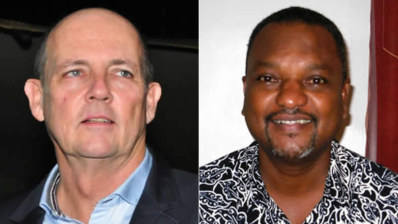 Jean-Michel Pitot et Lindsay Morvan.