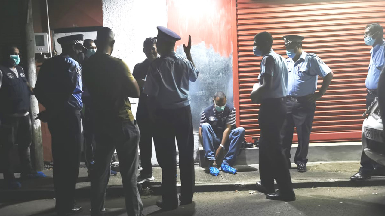 Des policiers ont été mandés sur place samedi soir