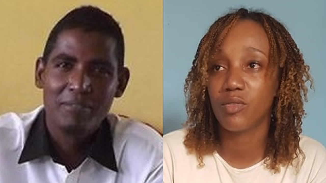 Stephan Appadoo(à g.). Jennifer Appadoo