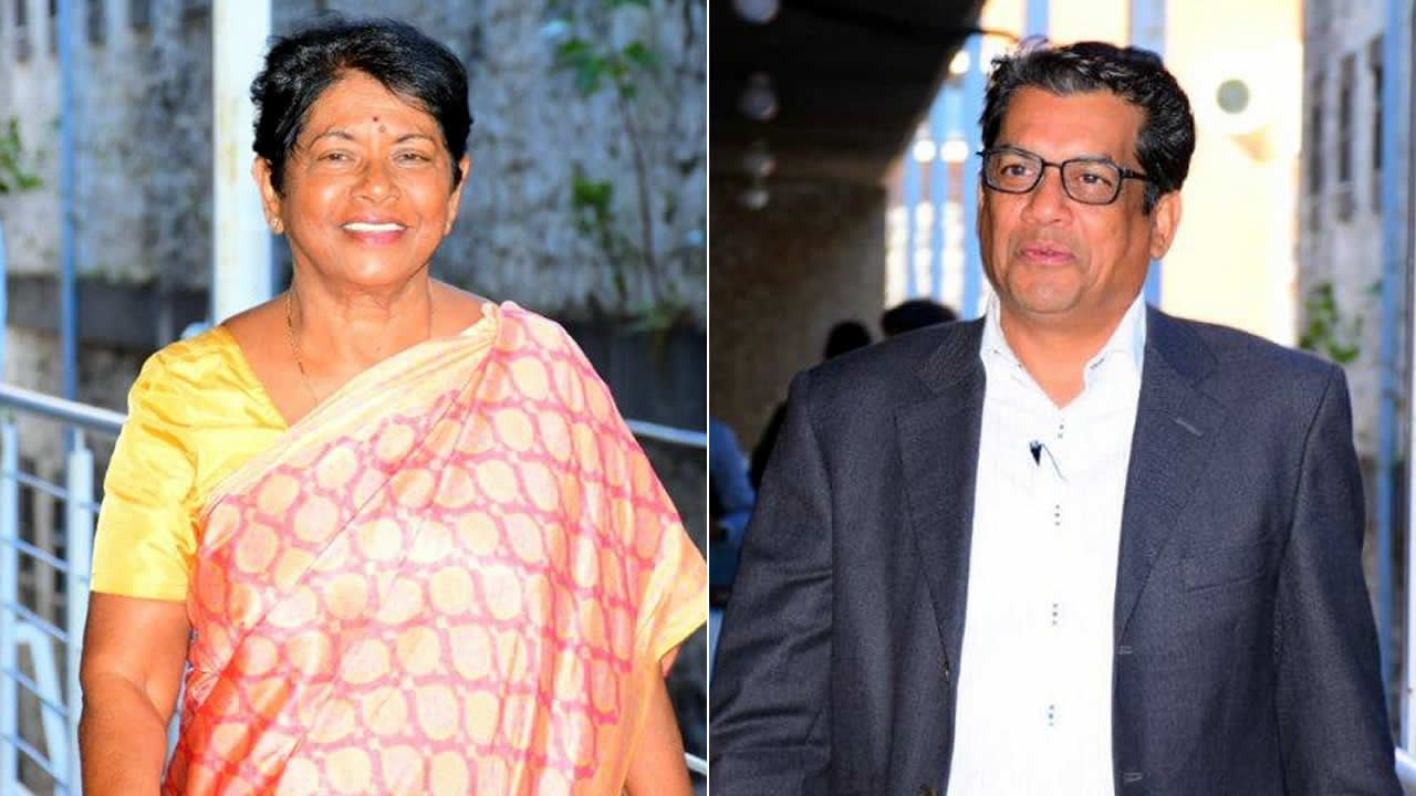 Jaya Veerapen et Rajesh Jeetah