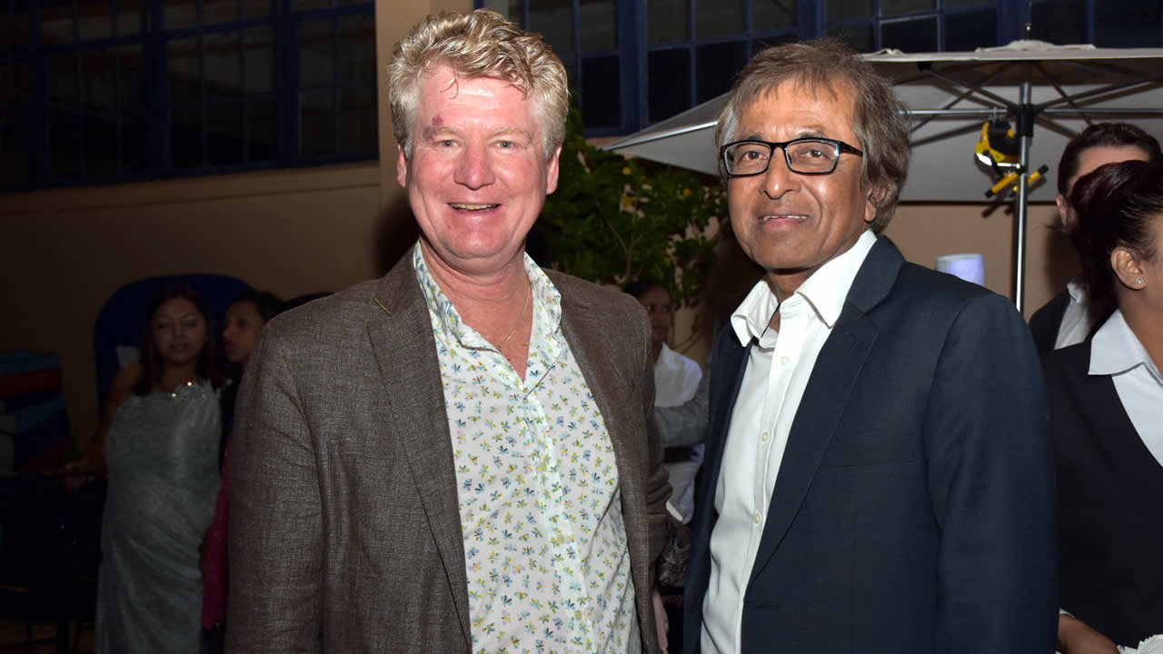 Philippe Espitalier-Noël et Anil Gayan.