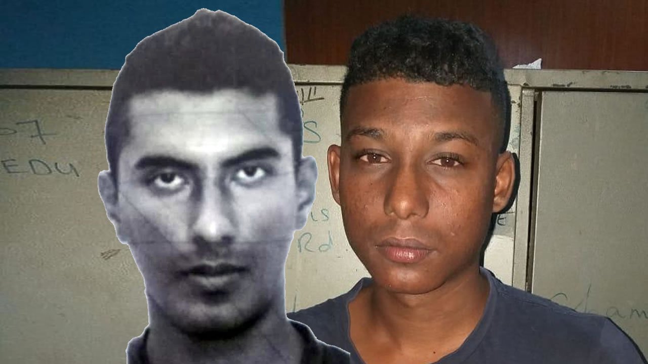 Ashik Tarachand et le policier Leroy Monvoisin