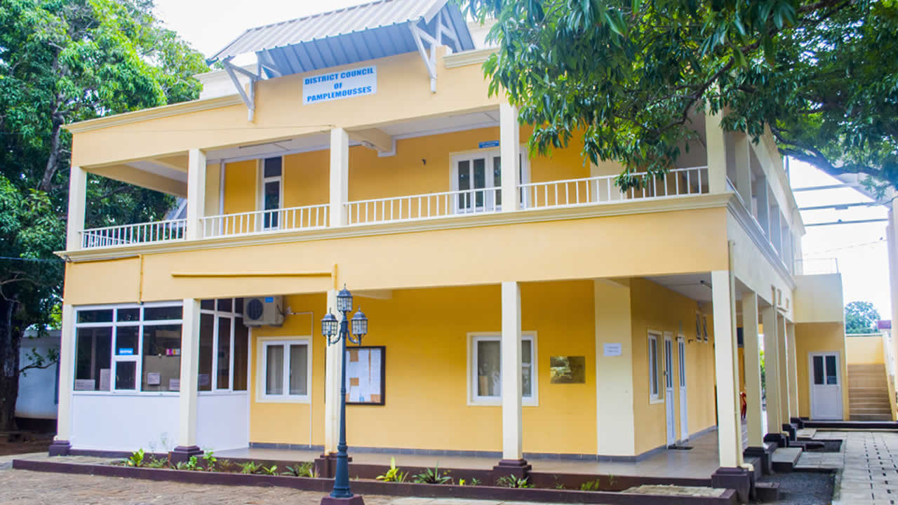 Conseil de district de Pamplemousses.