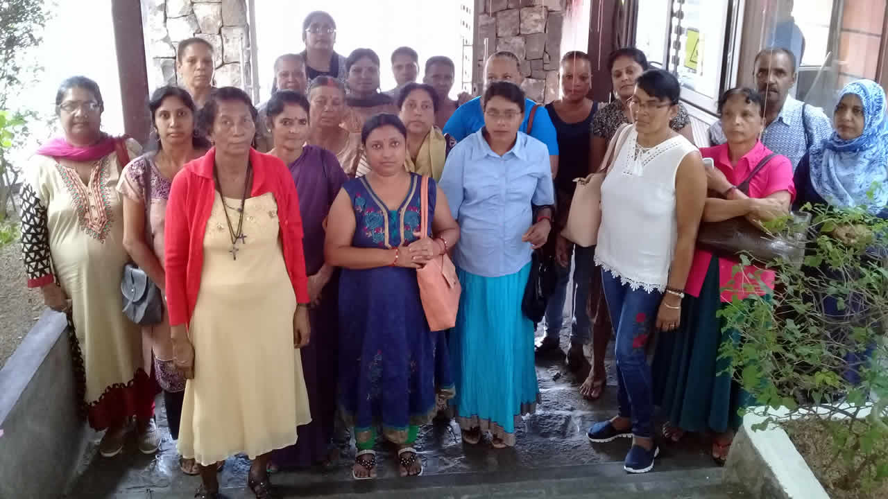 Employés d’une compagnie textile