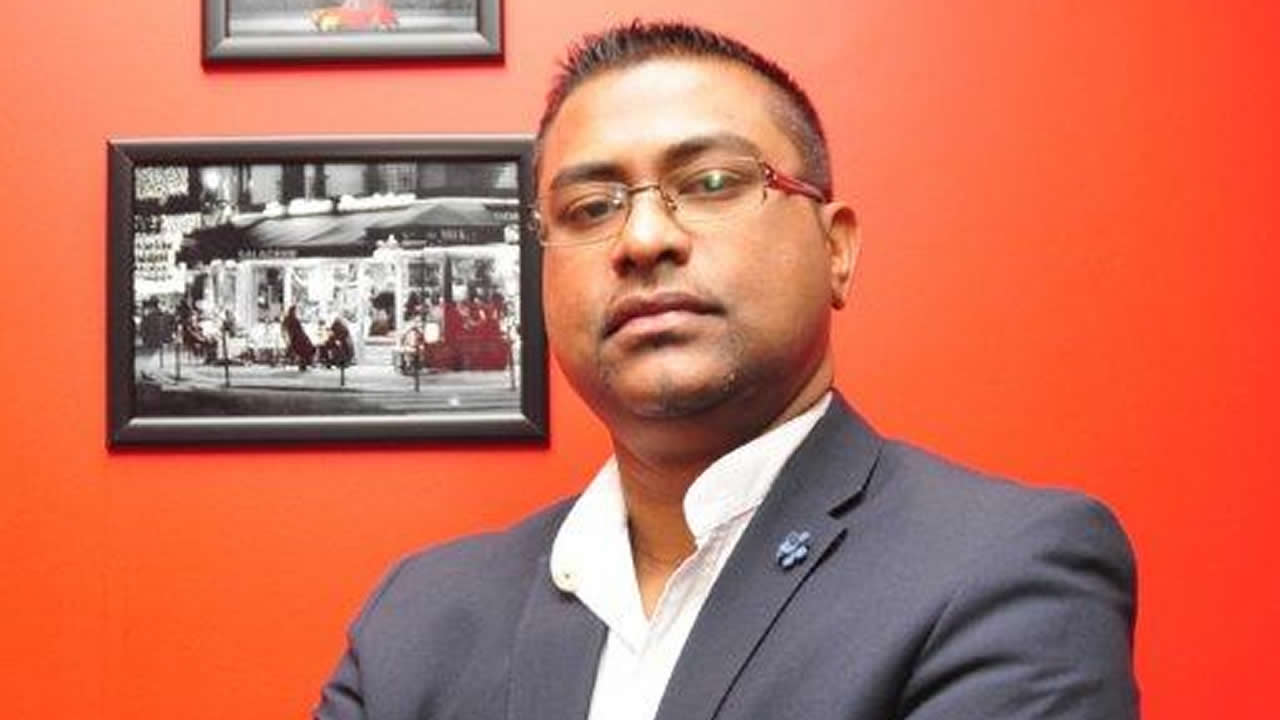 L’avocat Rouben Mooroongapillay.