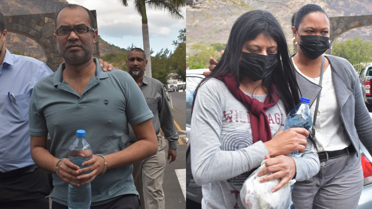 Akil Bissessur et Doomila Moheeputh sont en détention  depuis deux semaines.