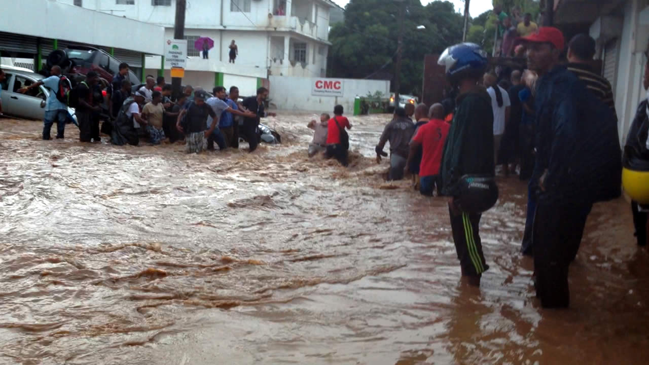 Black Saturday : personne ne voudrait revivre ce cauchemar, ici à Canal-Dayot, GRNO.