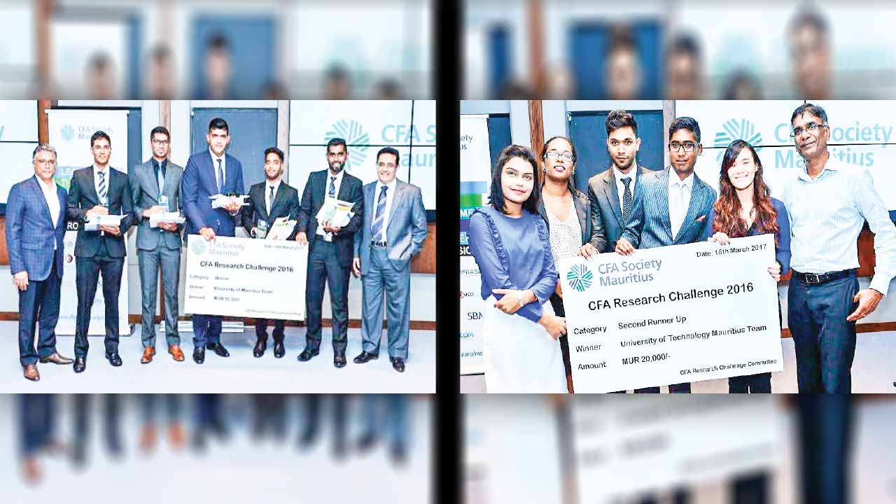 UOM students wins the CFA Research Challenge