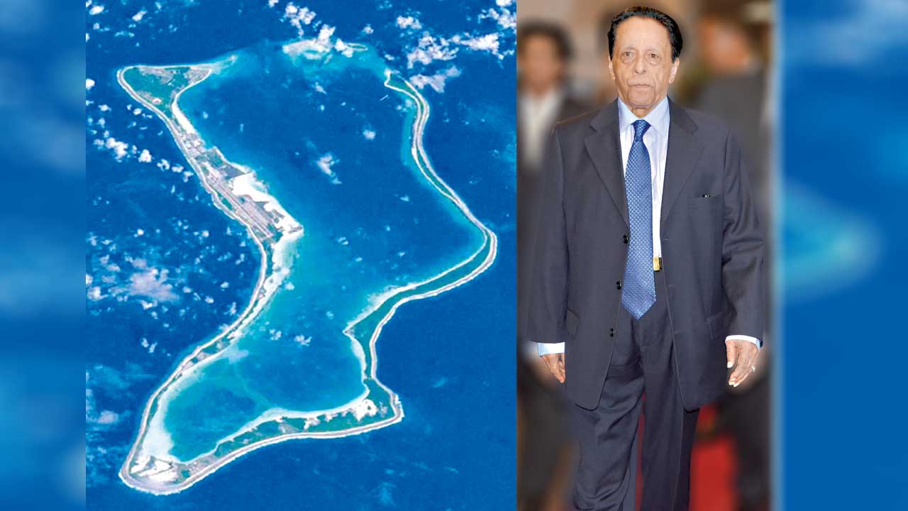Diego Garcia – the largest atoll of the Chagos archipelago – is home to a US military base. and Sir Anerood  Jugnauth is adamant about taking the issue before the  International Court of Justice and seeks UN ratification  towards his action.
