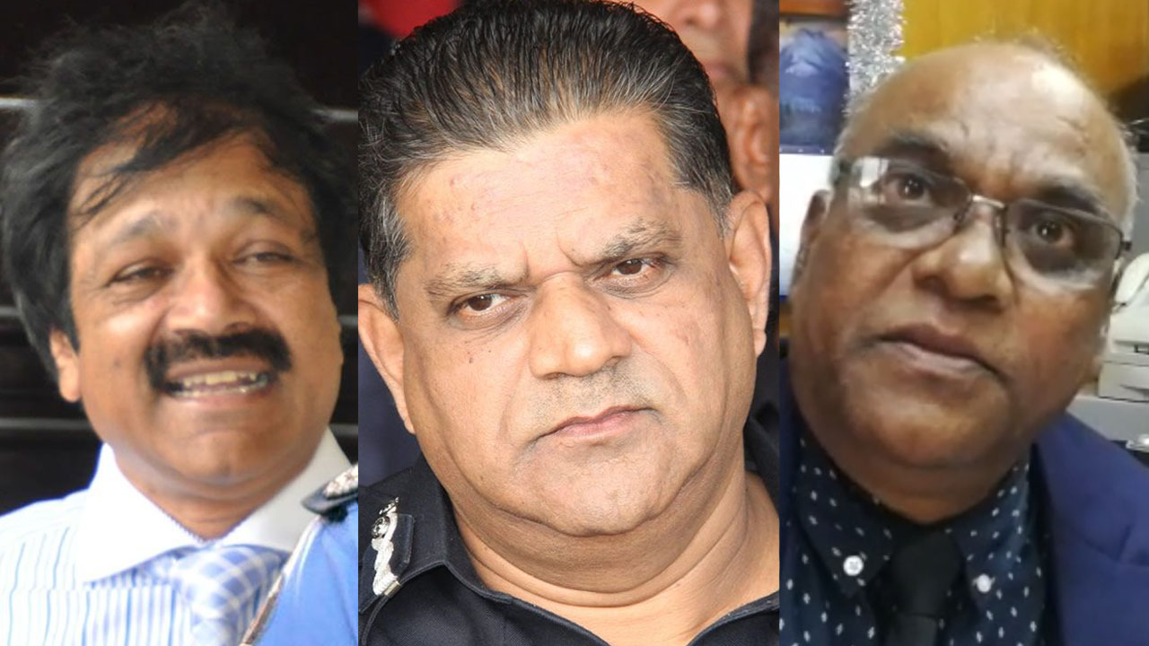 Heman Jangi, Anil Kumar Dip et Devanand Reekoye