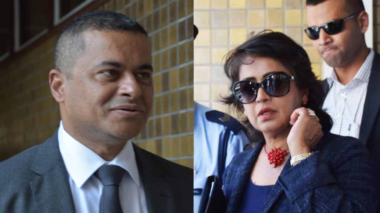 Gilbert Noël et Ameenah Gurib-Fakim