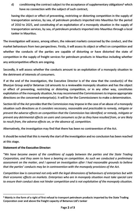 Affaire Betamax : enquête initiée par la Commission Compétition