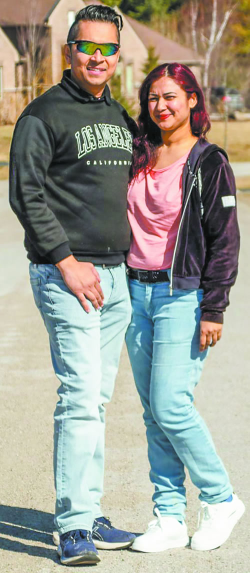 Le couple ne doute pas : ensemble,  il fait face à tout.