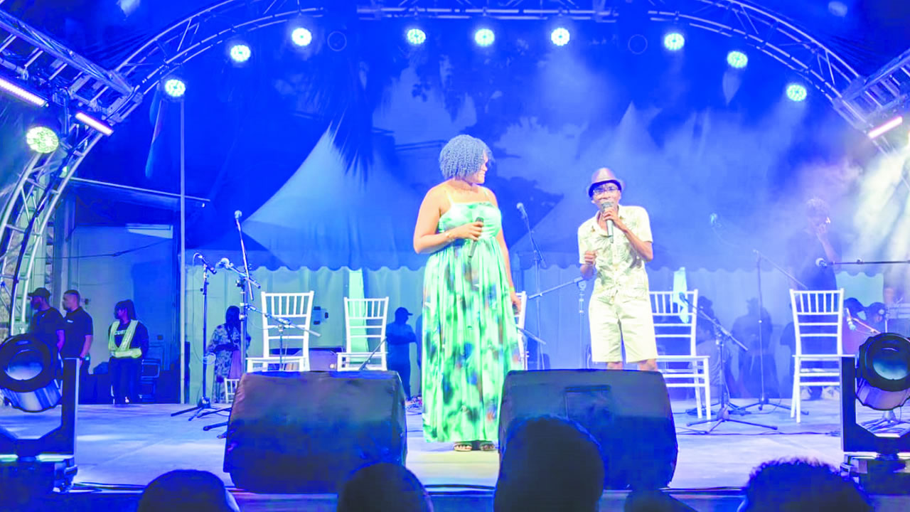 Ton Simon et La Nikita ont assuré l’animation musicale tout au long de la soirée.