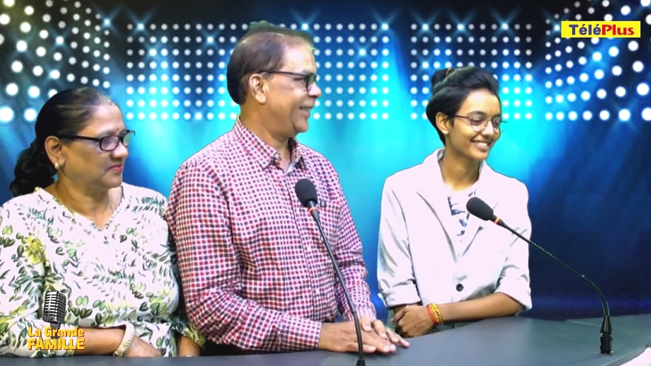 La famille Seewoonarain.