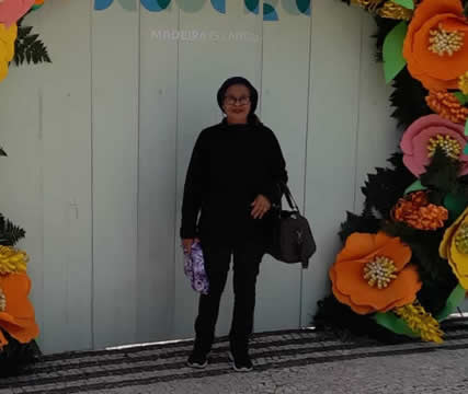 Doris Dhurmeea se dit époustouflée par ce beau voyage, incluant le festival des fleurs le 1er mai.